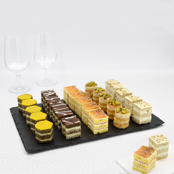 Entremets salés toasts apéritifs en pain de mie