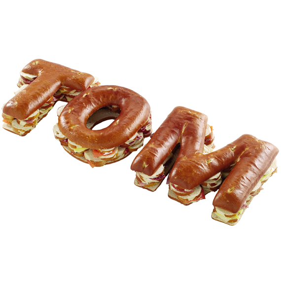 Lettres garnies Poulaillon
