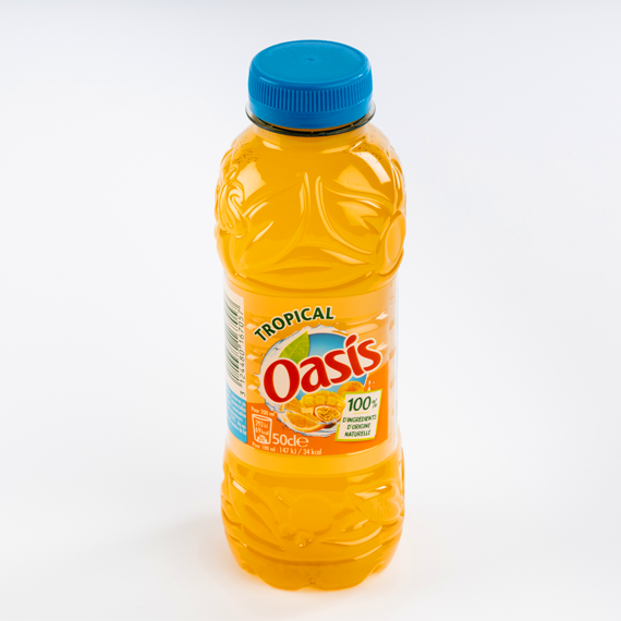 Bouteille oasis tropical de 50 cl