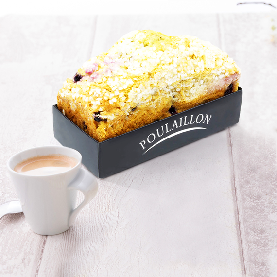 Cake sucré aux myrtilles