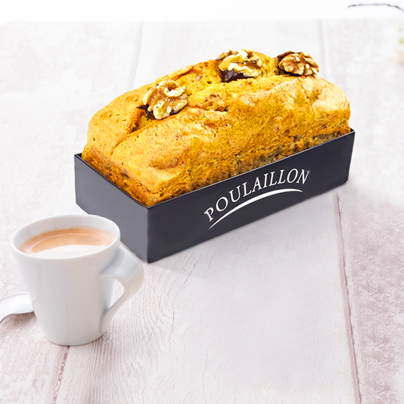 Cake sucré aux noix