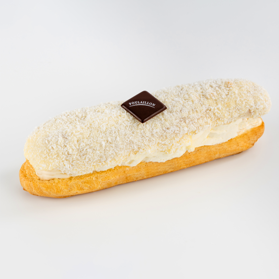 Éclair passionnément coco pâtisserie Poulaillon