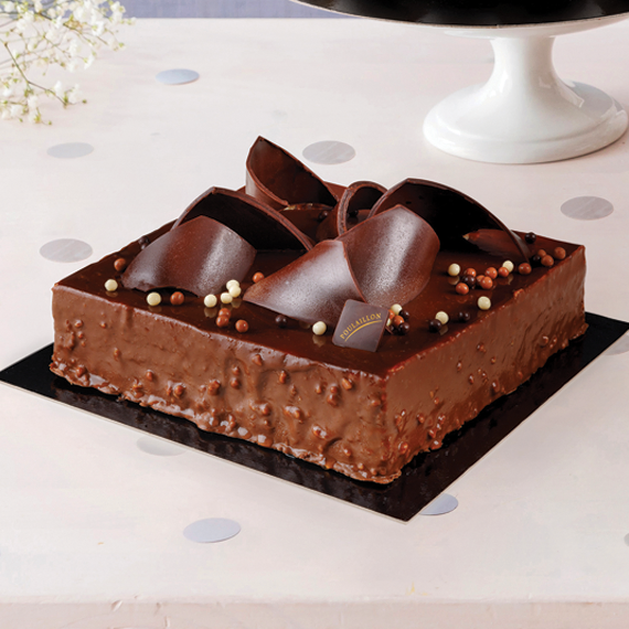 Entremets 3 chocolats pâtisserie Poulaillon