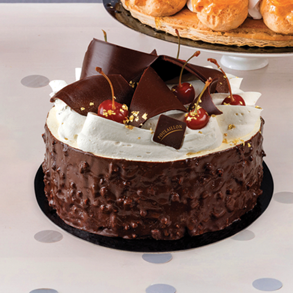 Entremets Forêt Noire pâtisserie Poulaillon