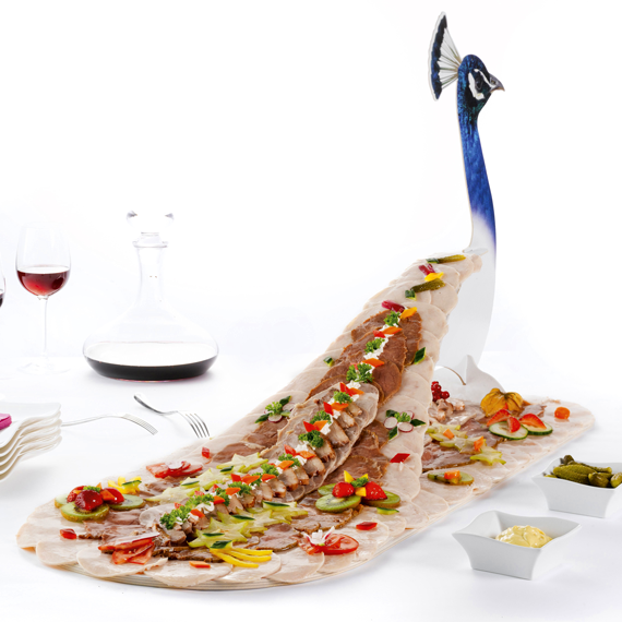 Assortiment de charcuterie et pâtés en croute