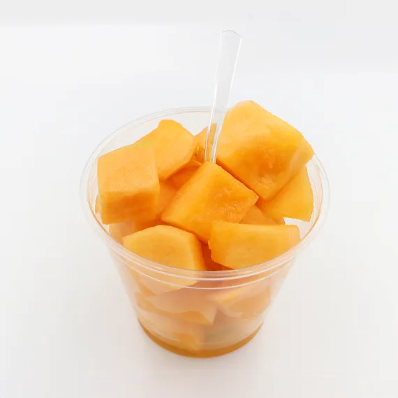 Timbale de fruits frais melon